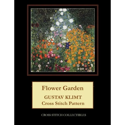 Flower Garden: Gustav Klimt cross stitch pattern