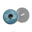 Natural Light Baby Blue Sew-On Button Glass Eyes - Prismatic Fiber Arts