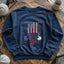 America Wool Sweatshirt - Prismatic Fiber Arts