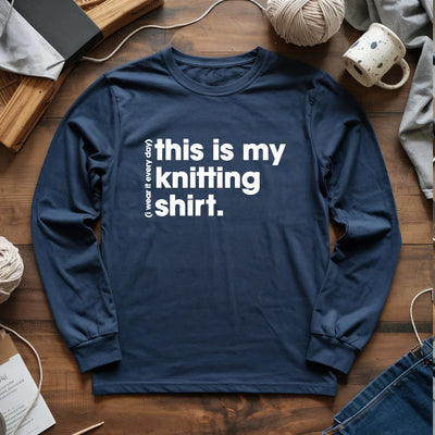 Everyday Knitting Long Sleeve T-shirt - Prismatic Fiber Arts