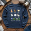 Flora Fauna Fiber Long Sleeve T-shirt - Prismatic Fiber Arts