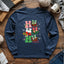 Ho Ho Ho Long Sleeve T-shirt - Prismatic Fiber Arts