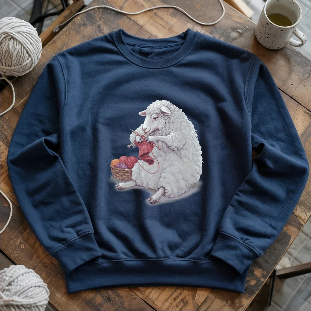 Woolly Knitting Sweatshirt - Prismatic Fiber Arts