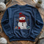 Yarn Snowman Sweatshirt - Prismatic Fiber Arts