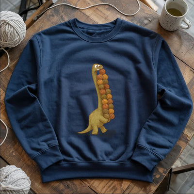 Yarnosaurus Rex Sweatshirt - Prismatic Fiber Arts