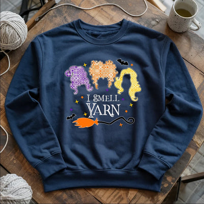 I Smell Yarn Sweatshirt - Prismatic Fiber Arts