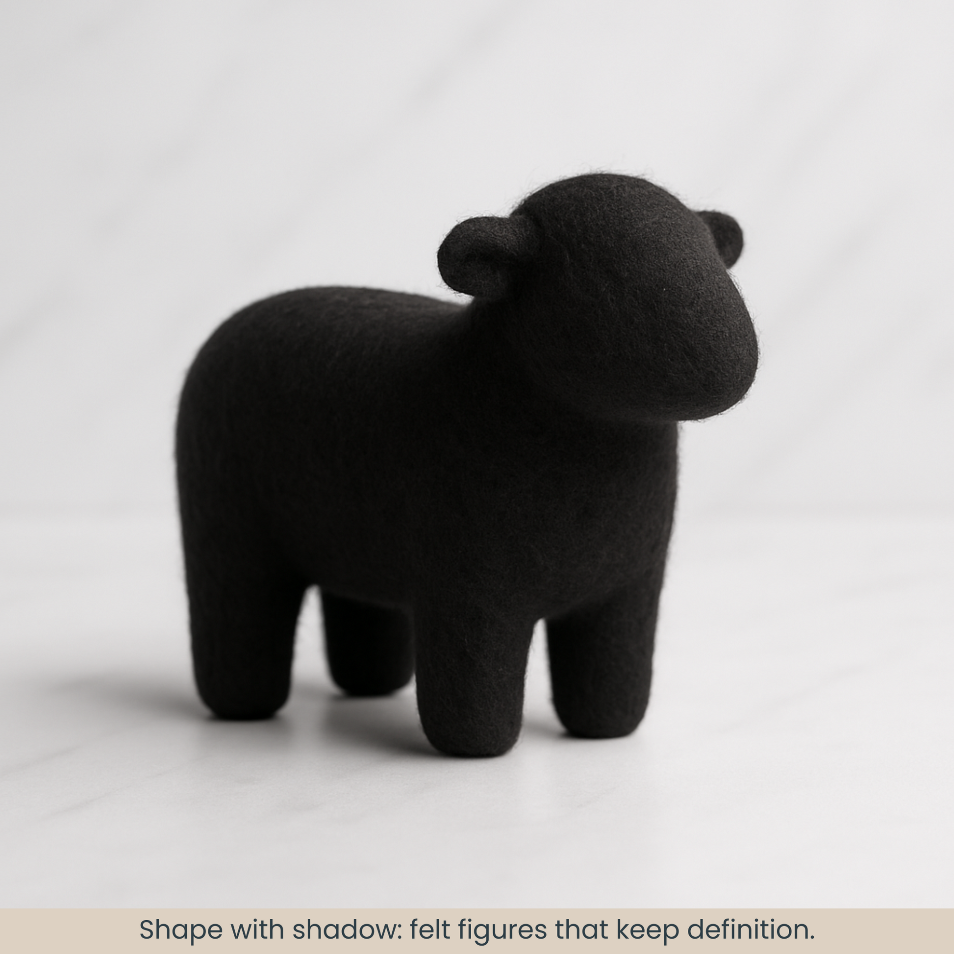 Black Merino Wool Carded Sliver | 19 Micron Dyed Wool - Prismatic Fiber Arts
