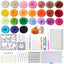 Needle Felting Kit with 24 Colors Wool - Prismatic Fiber Arts