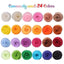 Needle Felting Kit with 24 Colors Wool - Prismatic Fiber Arts