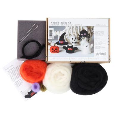 Ashford Needle Felting Kit - Halloween - Prismatic Fiber Arts