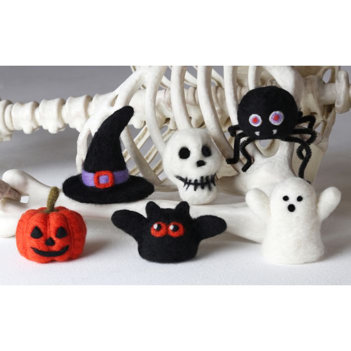 Ashford Needle Felting Kit - Halloween - Prismatic Fiber Arts