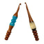 Sparkle Rosewood Crochet Hook - Prismatic Fiber Arts