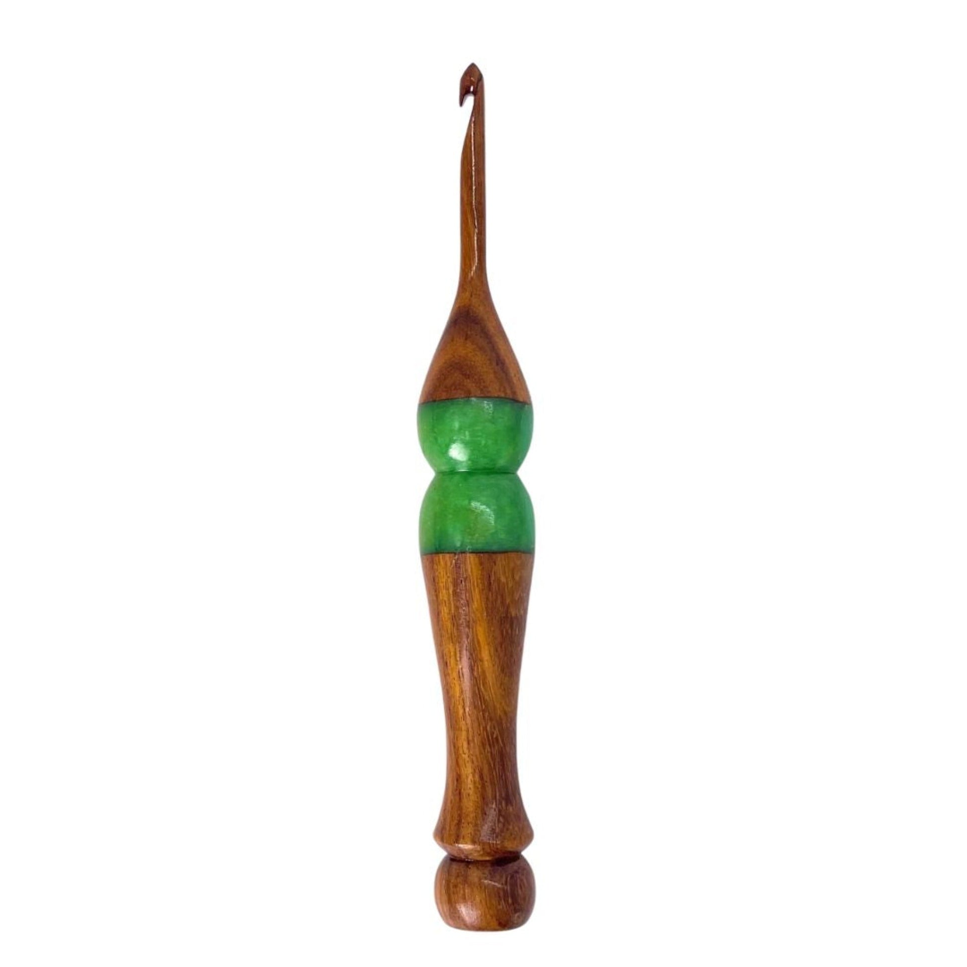 Sparkle Rosewood Crochet Hook - Prismatic Fiber Arts