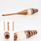 Sparkle Rosewood Crochet Hook - Prismatic Fiber Arts