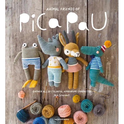 Animal Friends of Pica Pau: Gather All 20 Colorful Amigurumi Animal Characters - Paperback - Prismatic Fiber Arts