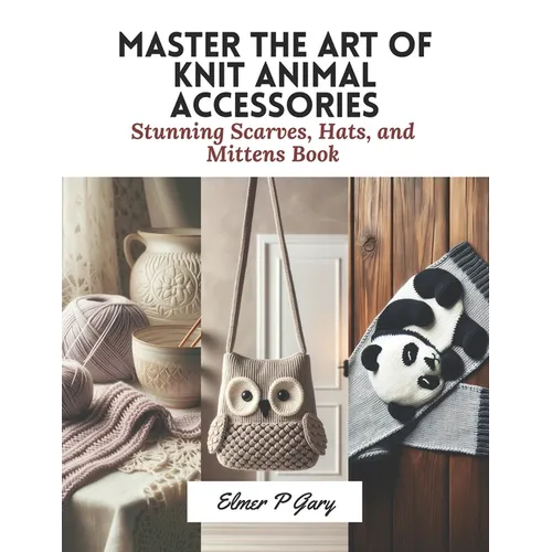 Master the Art of Knit Animal Accessories: Stunning Scarves, Hats, and Mittens Book