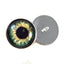 Olive Green Human Inspired Sew-On Button Glass Eyes - Prismatic Fiber Arts