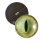 Pale Yellow Cat Sew-On Button Glass Eyes - Prismatic Fiber Arts