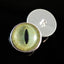 Pale Yellow Cat Sew-On Button Glass Eyes - Prismatic Fiber Arts