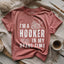 Part-time Hooker T-shirt - Prismatic Fiber Arts