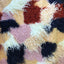 Curly Multicolor Patchwork Long Pile Faux Fur Fabric - Prismatic Fiber Arts