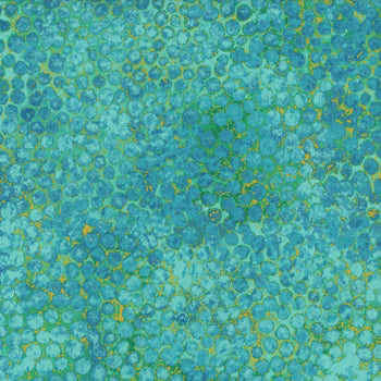 Shimmer Lagoon 108" Cotton Wideback Fabric per yard - Prismatic Fiber Arts