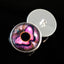 Pink Butterfly Sew-On Button Glass Eyes - Prismatic Fiber Arts