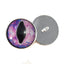 Sparkling Pink Dragon Sew-On Button Glass Eyes - Prismatic Fiber Arts