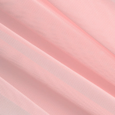 FabricLA Nylon Spandex Performance Power Mesh Fabric | Dusty Pink - Prismatic Fiber Arts