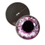 Pink Sparkling Sew-On Button Glass Eyes - Prismatic Fiber Arts
