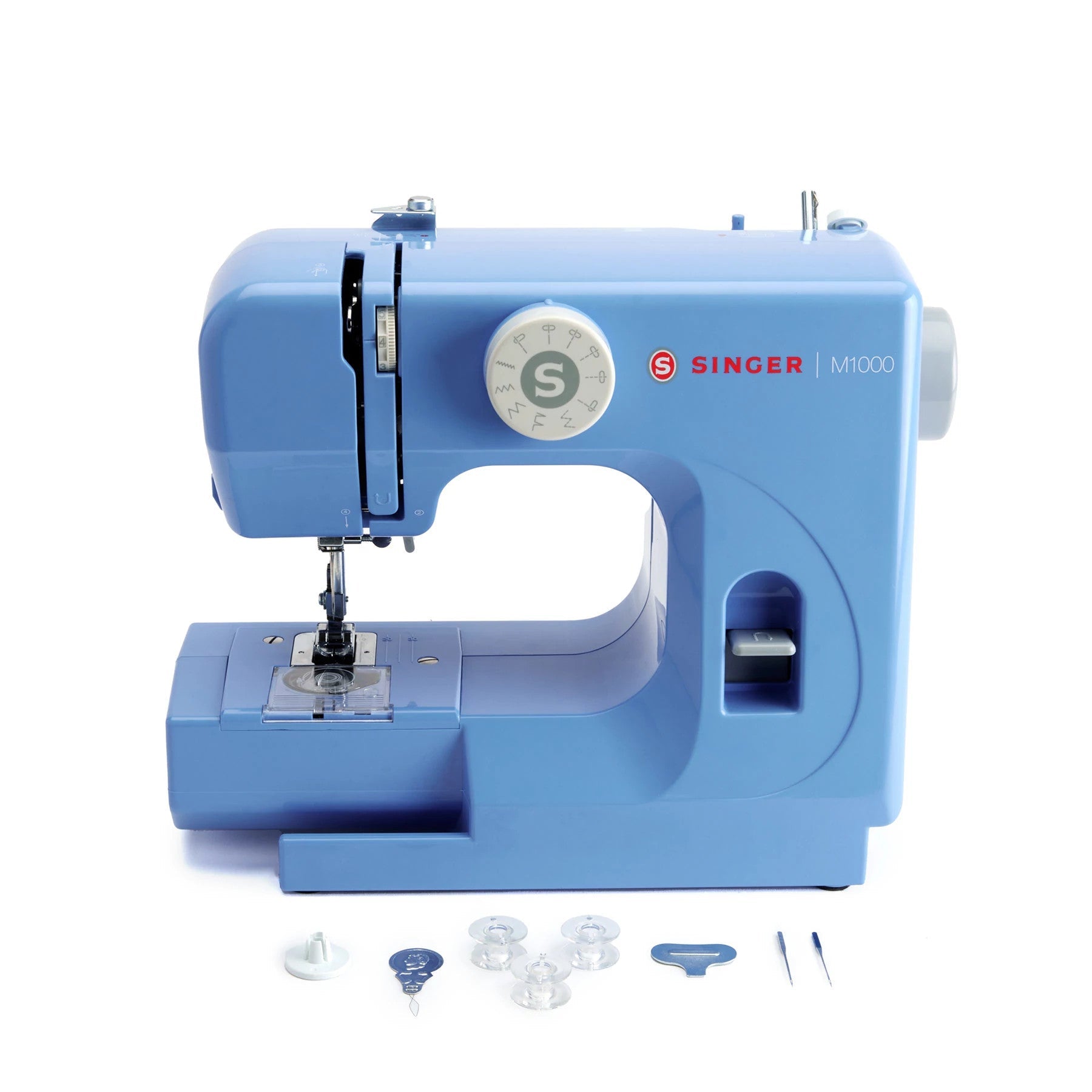 SINGER® M1000 Blue Mending Machine - Prismatic Fiber Arts