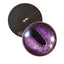 Purple Octopus Sew-On Button Glass Eyes - Prismatic Fiber Arts