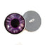 Purple Succubus Demon Sew-On Button Glass Eyes - Prismatic Fiber Arts