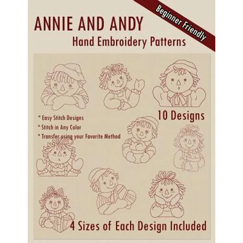 Ann and Andy Hand Embroidery Patterns