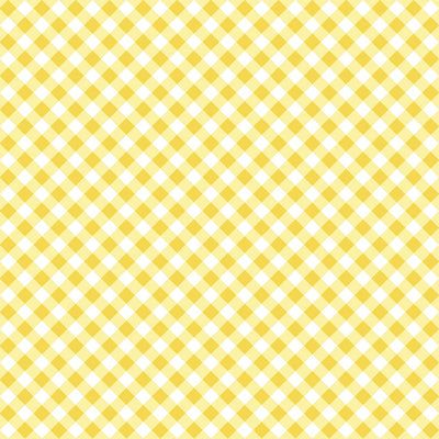 Barely Basics Gingham Quilting Cuddle Sunshine Fabric Per Yard - Prismatic Fiber Arts