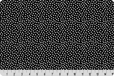 Barely Basics Lots a Dots Quilting Cuddle Black Fabric Per Yard - Prismatic Fiber Arts