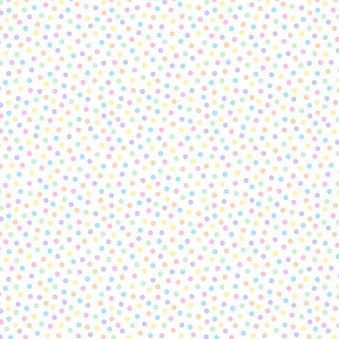 Barely Basics Lots a Dots Quilting Cuddle Pastel Fabric Per Yard - Prismatic Fiber Arts