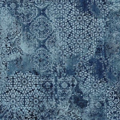 Barely Basics Stone Wash Quilting Cuddle Dark Sea Fabric Per Yard - Prismatic Fiber Arts