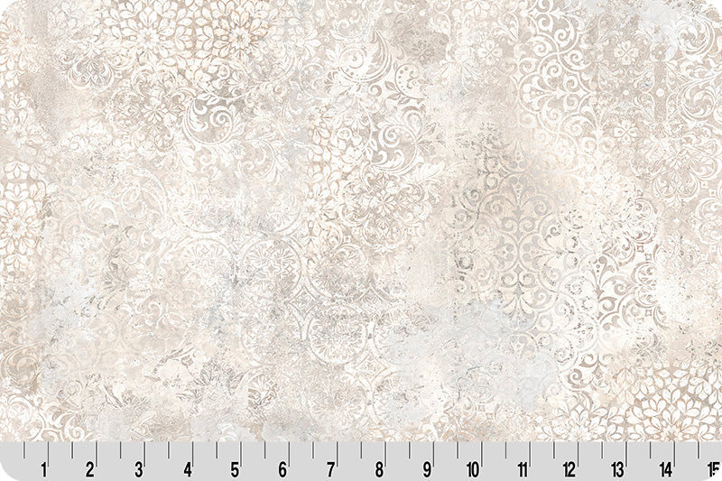 Barely Basics Stone Wash Quilting Cuddle Natural Fabric Per Yard - Prismatic Fiber Arts