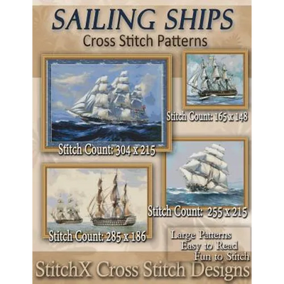 Sailing Ships Cross Stitch Patterns