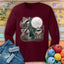 Racoon & Yarn Ball Long Sleeve T-shirt - Prismatic Fiber Arts