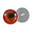 Red Bird Sew-On Button Glass Eyes - Prismatic Fiber Arts