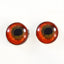Red Bird Sew-On Button Glass Eyes - Prismatic Fiber Arts