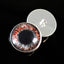 Red Black Fantasy Gothic Sew-On Button Glass Eyes - Prismatic Fiber Arts