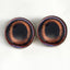 Red Cardinal Realistic Bird Inspired Sew-On Button Glass Eyes - Prismatic Fiber Arts