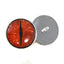 Red Dragon Sew-On Button Glass Eyes - Prismatic Fiber Arts