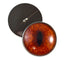 Redtail Red Fox Sew-On Button Glass Eyes - Prismatic Fiber Arts