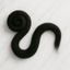 Black Merino Wool Carded Sliver | 19 Micron Dyed Wool - Prismatic Fiber Arts