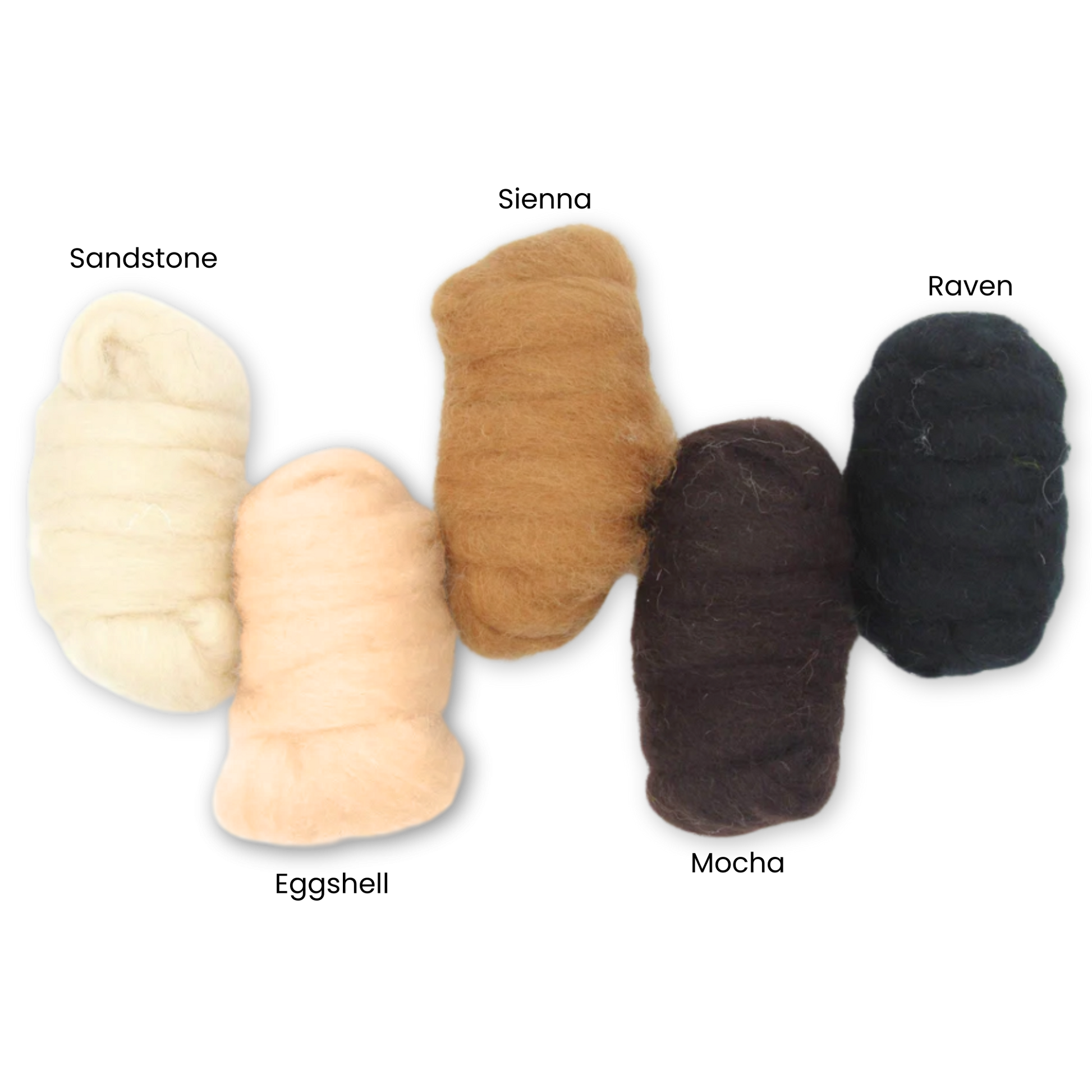 Animal Classics Carded Corriedale Wool Sliver Variety Pack - Prismatic Fiber Arts