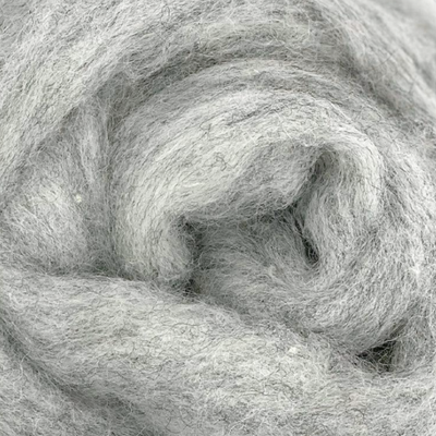Grey Spectrum Carded Corriedale Wool Sliver Variety Pack - Prismatic Fiber Arts